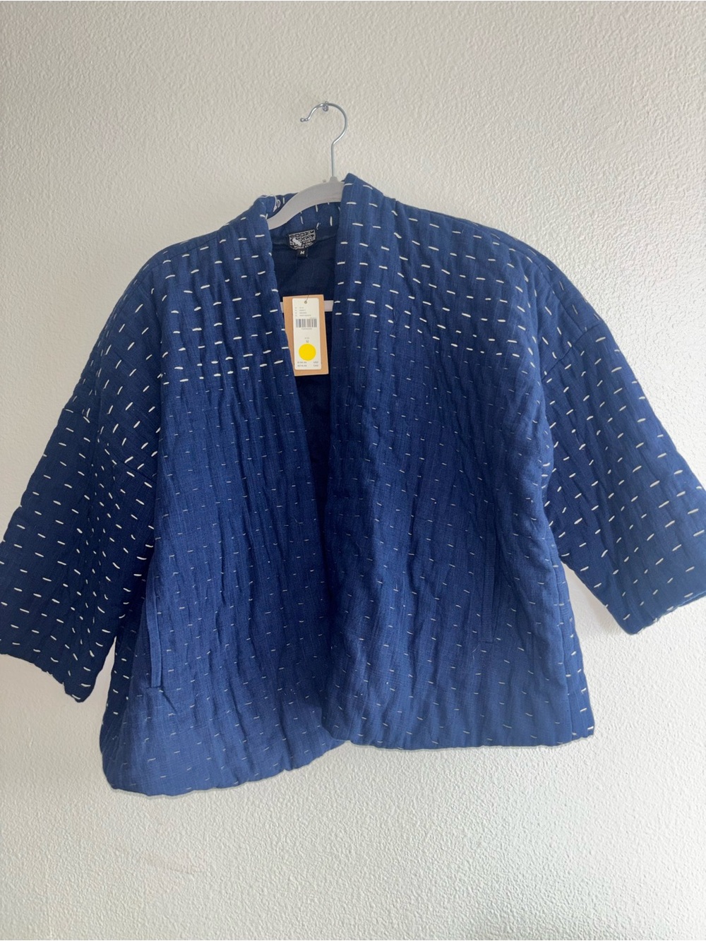 Anthropologie NEERU KUMAR BLANKET KANTHA JACKET NWT M - Picture 3 of 7